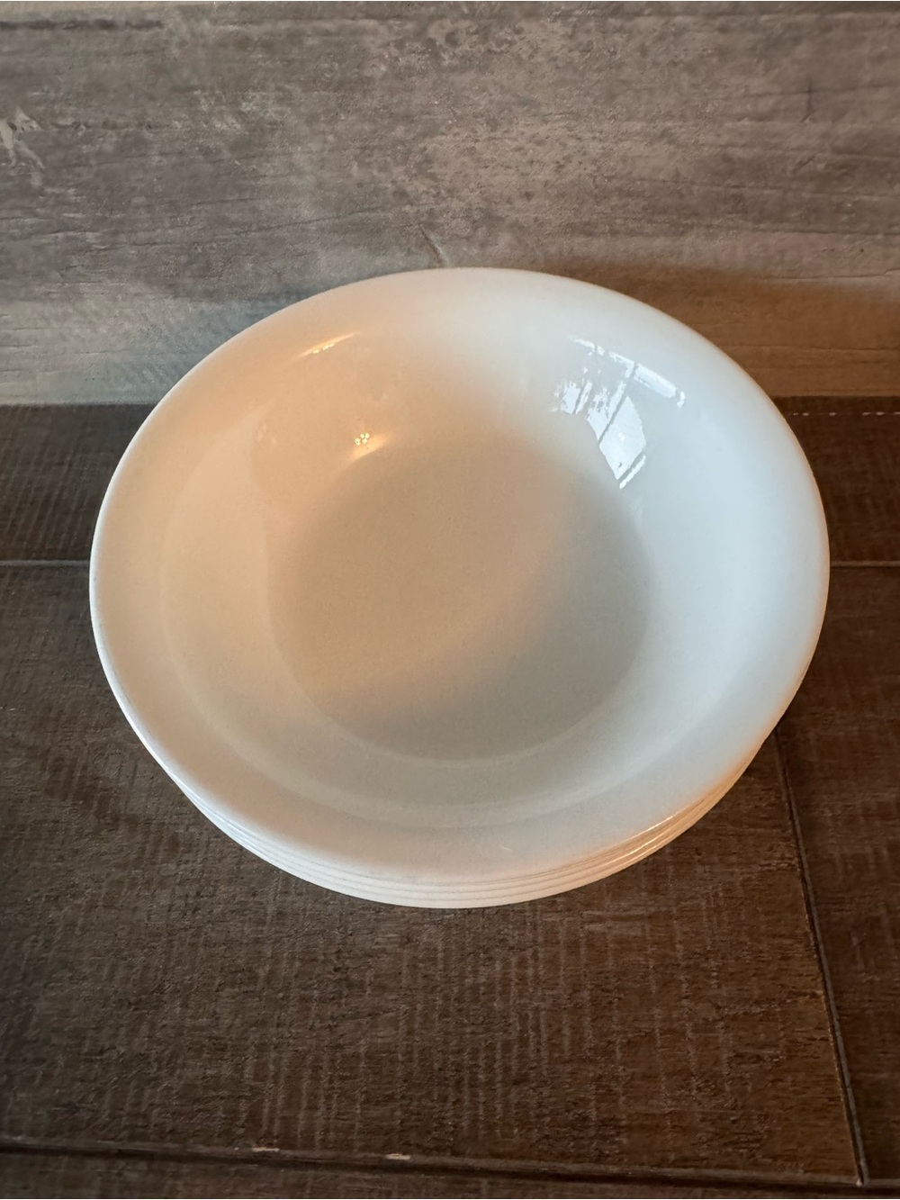 Corelle Winter Frost Salad/soup Bowl White 7” X 2” (5Pcs )